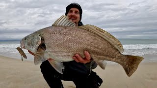 Beach Fishing Mulloway WHY didn’t I try this Rig sooner [upl. by Wertheimer573]