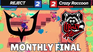 THE BATTLE OF THE WORLD CHAMPS  REJECT VS CRAZY RACOON [upl. by Bearce247]