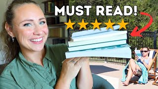 Reading the Newest Christian Books my summer reading vlog🏖️📖 [upl. by Ellertnom218]