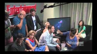 Psych Cast at SDCC 2013 EW preinterview shuffling [upl. by Blackmore851]