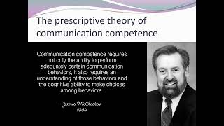 Communication Competence amp Gender [upl. by Malet]