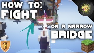 How to Fight on a Narrow Bridge 9 Methods  BedWars Hypixel [upl. by Pinkerton259]