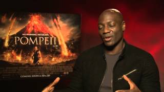 Adewale Akinnuoye Agbaje Interview  Pompeii [upl. by Melessa764]