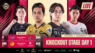 LIVE  DAY 1  M5 World Championship Knockout Stage  ENG [upl. by Prudhoe216]