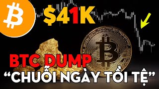 1803  BTC DUMP Dưới 41K BẠN ĐANG LO LẮNG Jim Crammer nói Đây Là Sự Bắt Đầu Của Chuỗi Ngày Tồi Tệ [upl. by Omocaig]