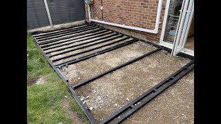 How To Lay Composite Decking Joists TheHomeRenovationExperts howto Decking Envirobuild [upl. by Adolph651]