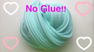 How To Make Fluffy Slime With No Glue [upl. by Tselec290]