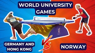 Team Norway vs Top Teams at the World University Games  Part 1 Team Tournament [upl. by Newbill839]