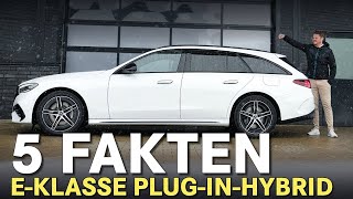 5 Fakten zur brandneuen EKlasse als Plugin Hybrid von Mercedes 🔥 [upl. by Nageam449]