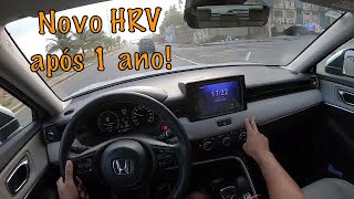 Novo Honda HRV 15T de 177cv após 1 ano de uso  Me arrependi [upl. by Oemor415]