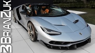 Lamborghini Centenario Roadster LP7704 [upl. by Weiman16]