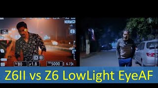 Nikon Z6II vs Z6  Low Light Autofocus Test 2023 [upl. by Dempstor]