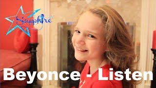 Beyonce  Listen by 10 year old Sapphire Singing  XFactor Tamera [upl. by Donaldson]