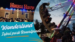 First time wonderland visiting 2024  Allama iqbal park Rawalpindi vlog  canadas wonderland [upl. by Marabel]