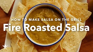 How to Make Salsa on the Grill [upl. by Eelyac]