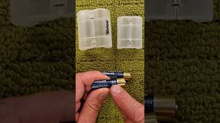 Making C amp D Batteries from AA Batteries  Using Battery Adapters shorts [upl. by Arimihc]