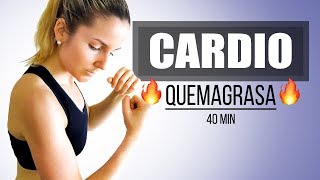 Cardio 40 Minutos Para Adelgazar Rapido Bajo Impacto [upl. by Nahn323]