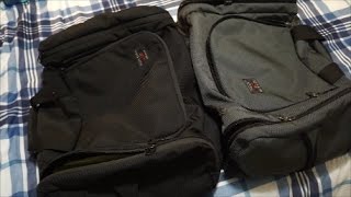 TOM BIHN Aeronaut 45  quick look at OLD style versus NEW style differences [upl. by Attevad]