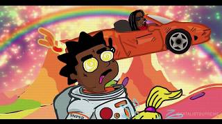 Kodak Black x Lil Wayne  Codeine Dreaming Music Video Moon Rock [upl. by Paradies]