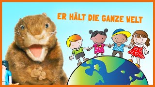 Er hält die ganze Welt in seiner Hand 🌍 Kinderlieder mit Bewegungen [upl. by Delphinia666]