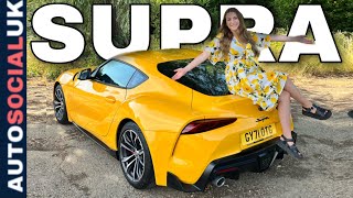 Toyota GR Supra The CONTROVERSIAL one 20 Pro review UK 4K 2022 [upl. by Rosel787]