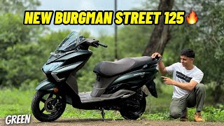 New Launch 🚀  Suzuki Burgman Street 125 BS7🔥  Burgman Ride Connect 2024 [upl. by Amlet]