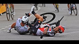 Road Cycling Crashes 2021 💥 Compilation [upl. by Siobhan608]