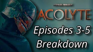 Breaking Down The Acolyte Episodes 35 with The Jolly Chap Actually Andrew and Southpaw [upl. by Yecniuq]