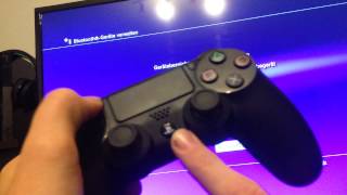 PS4 Controller an PS3 anschließen KabellosWireless Deutsch ohne Ps3 Controller [upl. by Idnar]