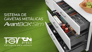 Gaveta Metálica AVANTBOX® SLIM [upl. by Wetzell]