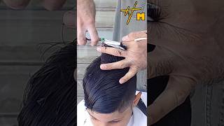 Hairdresser 🥳 New haircuts Hair cutting education تخصيلالشعر تصفيفشعر barberتعليمحلاقة قص [upl. by Ocsecnarf175]