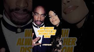 Do you know why Aaliyah always kept her distance from Tupac？celebrity tupac 2pac aaliyah [upl. by Etteniotna879]