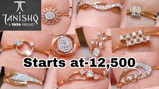 Tanishq Diamond Finger Ring designs with Price Real Diamond ringsdaily wear diamond rings Deeya [upl. by Collis]