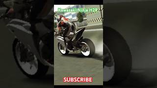 Kawasaki Ninja H2R Worlds fastest bike superfast rider viral shorts [upl. by Notsecnirp]