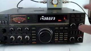 Icom IC765 high grade HF SSB transceiver [upl. by Trinette726]