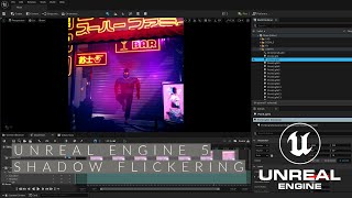 Unreal Engine 5 Shadow Flickering In Render Fix [upl. by Naam855]