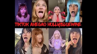 Tik Tok Ahegao Compilation hollybluewine [upl. by Notselrahc]