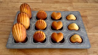 CC자막  Sourdough Discard Madeleines  버리는 발효종 마들렌 [upl. by Ynehteb]