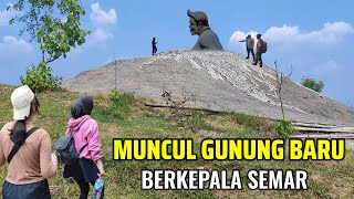 Viral Terjadi Muncul Gunung Baru Berkepala Semar Tanda Gempa Megatrhust [upl. by Yffat]