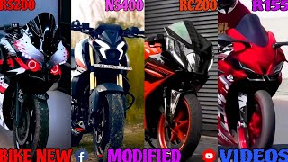 PULSAR RS😱200 R15 V3⛔PULSAR NS 400 NEW BIKE ktm rc 390 [upl. by Tsan68]