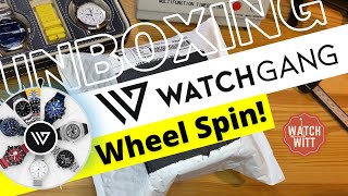 Unboxing My First Watch Gang Surprise Wheel Spin [upl. by Seema]