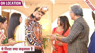 Yeh Rishta Kya Kehlata Hai  Abhir Ne Ki Manish Ki Beizzati Abhira Ka Phuta Gussa  On Location [upl. by Renba219]