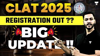 CLAT 2025 Registration out  CLAT Registration Form 2025  CLAT 2025 Latest News [upl. by Anhsirk]