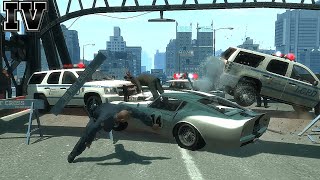 GTA IV  Crashes Bailouts Ragdolls amp Fails Compilation 62 1080p [upl. by Bunni]