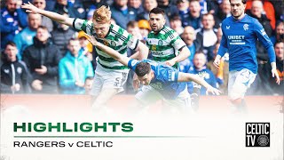 Match Highlights  Rangers 33 Celtic  Celts have to settle for a point in SIX Goal Glasgow Derby [upl. by Adelaja]