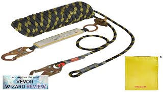 VEVOR Vertical Lifeline Assembly 055 x 100 Fall Protection Rope with 30 Review [upl. by Godber]