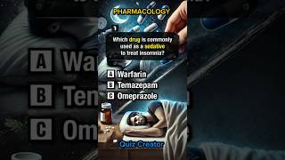 Pharmacology Quiz shortsfeed ytshorts shortsbeta quizchallenge youtubeshorts pharmacology [upl. by Oicnevuj48]