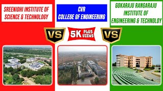 SNIST Hyderabad vs CVR College of Engineering vs GRIET Hyderabad  Joshua Kamalakar  Lokaghnani [upl. by Hoskinson990]