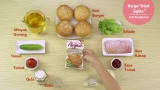 Dapur Umami  Burger Kriuk Sajiku [upl. by Asecnarf]