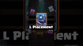 Placement Tips 🔥 clashroyale clasher pekka [upl. by Eisac]